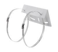 Zerodeko Adaptador de Montaje en Poste para Cámara de Seguridad con Soporte de Pared y Aros de Acero, Instalación Fácil y Ahorro de Espacio para Cámaras Cctv