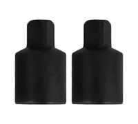 Zerodeko Adaptador de Vaso de Impacto 1/2 a 3/8 Pulgadas de Acero al Vanadio, Reductor de Trinquete de Alta Resistencia, 2 Unidades de 52 G para Herramientas Manuales y Llave