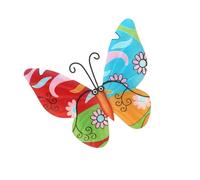Zerodeko Adorno de Hierro Forjado en Forma de Insecto Elegante para Decoración del Hogar y Comedor, Fácil de Colgar Diseño Vintage y Alas Distintivas