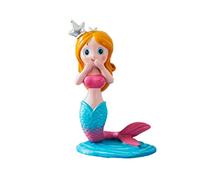 Zerodeko Adorno De Sirena para Pastel Decoración Creativa De Escritorio De Muñeca De Sirena para Cumpleaños y Fiestas Infantiles para Decorar Tartas y Reuniones