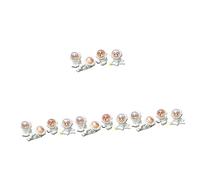 Zerodeko Adornos De Muñecas Juguete Exterior Decoración De Elefante Kit De Jardín De Hadas Equipo Solar Figuritas Miniaturas Astronauta Cohete El Plastico 4 Piezas X 4