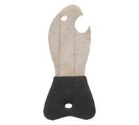 Zerodeko Afilador de Anzuelos de Pesca Portátil Piedra de Afilar Multifuncional para Ganchos Podadoras y Tijeras con Abridor de Botellas Compacto para Uso Exteriores