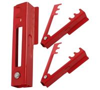 Zerodeko Alicates de Metal Rojos 3 para Quitar Espinas de Rosas y Flores | Mango Resorte, Hierro Resistente al Desgaste, Pack de 3 Piezas, Diseño Ligero para Arreglos de Plantas