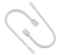 Zerodeko Alzapaños para Cortinas en Forma de U, Ganchos de Pared Multiusos de Aleación de Color Claro, Soporte Resistente para Cortinas y Ropa, Ideales para Salón y Dormitorio, 1 Par