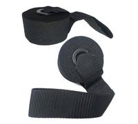 Zerodeko Anclaje de Puerta para Fitness 4 Unidades Negro Almohadilla Gruesa y Correa Resistente para Entrenamiento en Casa Bandas de Resistencia Gomas Gym Ejercicios