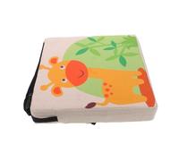 Zerodeko Asiento Elevador Para Silla Infantil Jirafa Cojín Elevador Con Correas Antideslizantes Desmontable y Lavable Máquina Para Bebés y Pequeños Uso Cocina y Mesa De Comedor