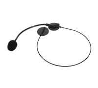 Zerodeko Auriculares De Máscara y Micrófono De Cabeza Falso De Plástico Ligeros, Accesorios Para Disfraz De Cantante Niños, Ideales Para Cosplay, Fiestas y Halloween, Utilería Portátil