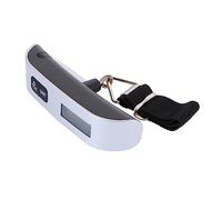 Zerodeko Báscula Portátil Con Correa Para Colgar Minibáscula Digital Báscula De Mano Herramienta De Pesaje Portátil Color Plateado
