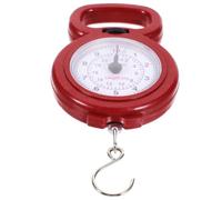 Zerodeko Báscula Portátil para Equipaje y Pesca, Ligera y Fácil de Llevar, Gancho para Colgar, Adecuado para Cocina y Camping, Material Plástico y Metal Color Aleatorio