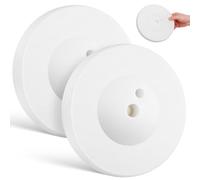 Zerodeko Base Duradero y Conveniente para Columna de Globos Rellenable Agua de Plástico Blanco Paquete de 2 Piezas para Decoración en Fiestas y Uso Diario