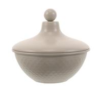 Zerodeko Bol para frutos secos con tapa: 280 ml/9,5 oz. Plato de hierro para servir aperitivos: bandeja para frutos secos y dulces, bandeja tapada para frutas y postres, ideal para patatas fritas,