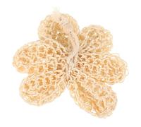 Zerodeko Bola de Ducha Textura Exfoliante para Adultos Exfoliante de Sisal Natural y Efecto Espumante Adecuado para Baño y Cuidado Corporal