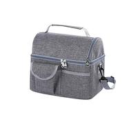 Zerodeko Bolsa De Almuerzo Reutilizable Térmica Bolso De Mano para Adultos para Llevar Comida Al Trabajo Bolsas De Mano Compartimento Frío