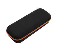 Zerodeko Bolsa de Transporte para Micrófono Doble, Portátil, para Viaje | Eva, Franela y Plástico, Diseño Transpirable, Protege Equipos, Negro, para Micrófono Inalámbrico y Objetos Pequeños