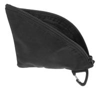 Zerodeko Bolsa para Filtro de Café Gancho, Ligera y Portátil en Poliéster Negro, Funda Multifuncional para Camping, Picnic y Viajes, Estuche Práctico para Filtros de Papel de Café