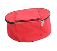 Zerodeko Bolsa para Portátil de Bolsa Protectora de Oxford para Instrumentos de Percusión Ligera y Duradera con Asa Cómoda Mochila para Viaje y Senderismo Color Rojo