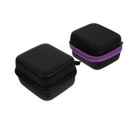 Zerodeko Bolsa Portátil para Aceites Esenciales 5 Ml 2 Unidades, Estuche Resistente a Golpes 7 Compartimentos y Colgante, Organizador de Viaje Práctico para Almacenamiento Seguro