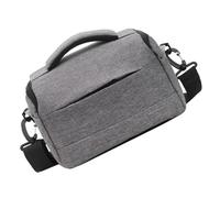 Zerodeko Bolsa Protectora para Cámara DSLR y Micro Cuatro Tercios, Bolso de Hombro Portátil en Color Gris, Resistente al Desgaste, Cremalleras Metálicas Suaves, Adecuado para Viaje