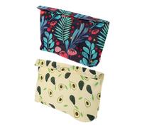 Zerodeko Bolsa Reutilizable para Alimentos De Algodón con Cera De Abeja Preservación De Frutas y Sellado Seguro Ecológica y Lavable para Almacenamiento Cotidiano