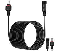 Zerodeko Cable de Extensión de Alimentación Dc 5 Metros 12v 24v para Monitorización Bomba de Agua y Lámpara Solar Cable Extensible Resistente para Uso Eléctrico Doméstico