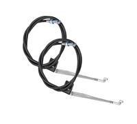 Zerodeko Cable de Tirador para sillón reclinable y sofá, Paquete de 2 Piezas con aleación de Aluminio Negro, Apto para Uso en reparación de Muebles