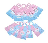 Zerodeko Cajas de Papel Diseño Compacto para Dulces y Snacks 24 para Almacenar Regalos Ideales para Fiestas y Revelaciones de Género