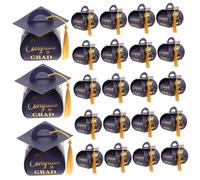 Zerodeko Cajas Para De Graduación 50pcs Gorro De Graduación Con Borla Perfecta Para Bodas De Oro