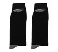 Zerodeko Calcetines Térmicos Eléctricos USB de Algodón, Calefacción de Doble Cara, Talla L, Medias Largas para Deportes de Invierno y Esquí, 3 Niveles de Temperatura Ajustables,