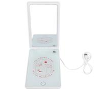 Zerodeko Calentador de Mascarilla Facial Portátil USB Calentador de Mascarillas de Tela Espejo de Maquillaje de Viaje Compacto para Cuidado Piel en Casa y Exteriores