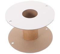 Zerodeko Carrete de Cable Eléctrico de Papel Compacto para Organización y Almacenamiento Mini Enrollador de Cable Práctico para Sujetar Cuerdas y Correas Adecuado para Uso en Oficina