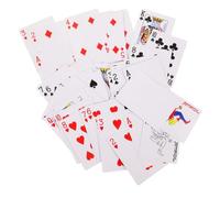 Zerodeko Cartas de Póquer en Blanco para Sublimación, 2 Juegos de Papel