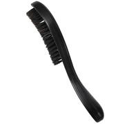 Zerodeko Cepillo para Barba y Bigote de Hombre Cerdas Naturales de Cerda, Mango de Madera Ergonómico, Tamaño Pequeño Adecuado para Cuidado y Peinado Diario de Barbas y Bigotes