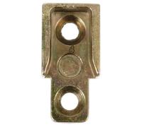 Zerodeko Cerrojo de Pestillo para Ventana Abatible Accesorio de Aleación de Zinc Nº7 Color Amarillo Dispositivo de Retención para Marco de Ventana Pieza de Bloqueo de Seguridad Cierre