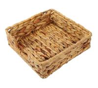 Zerodeko Cesta Tejida de Almacenamiento para Baño Escritorio y Cocina Cesta Decorativa de Juncos para Pañuelos Frutas y Objetos Pequeños