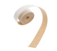 Zerodeko Cinta Adhesiva Autoadhesiva para Bordes de Pantallas de Lámparas, Tiras de Tela Duradera Color Beige Mate, Rollo de 10 Metros para Decoración y Reparación DIY de Accesorios