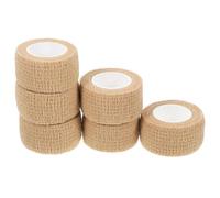 Zerodeko Cinta Antideslizante Adhesiva para Patas de Muebles 6 Rollos Color Caqui Protectora para Suelo y Reducción de Ruido para Sillas Mesas y Sofás Tiras Resistentes para Protección