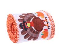 Zerodeko Cinta para Manualidades Diseño Temático Único Limpio Resistente para Decoración de y Ramos Acción de Gracias