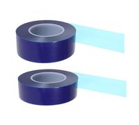 Zerodeko Cinta Protectora Azul de Pe Protección de Superficie para Llantas y Ruedas, 2 Rollos, Compatible para Reparación y Modificación de Vehículos