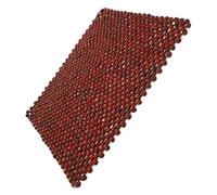 Zerodeko Cojín De Asiento Cuentas De Madera Summer Cool Para Coche Transpirable Masaje Verano Conductor