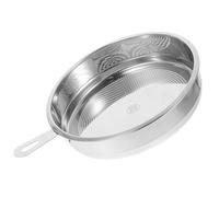 Zerodeko Colador de Acero Inoxidable de 13,4 Cm para Filtro de Aceite y Té, Malla Fina y Resistente, Accesorio para Recipiente de Grasa, Adecuado para Cocina y Barbacoa, 1 Pieza