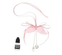 Zerodeko Colgante De Aromaterapia Alas De Ángel Para Espejo Retrovisor Adorno Perfumado Para Coche Interior Diseño De Jazmín