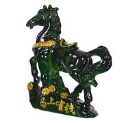 Zerodeko Color Changing Chinese Tea Pet Horse Figurine High Temperature Sensitive Miniature Horse Statue For Desk and Tea Ceremony Decor Lucky Ornament