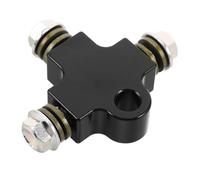 Zerodeko Conector de Manguera de Frenos Aleación de Aluminio Adaptador T Preciso para Tubo de Aceite de Frenos Unión Resistente para Atv Motocicleta y Go Kart Off Road
