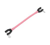 Zerodeko Conector de Punta de Esquí Portátil para Principiantes Color Rosa Cordón Elástico Duradero y Área de Abrazadera Amplia Herramienta de Asistencia para Deportes de Invierno y