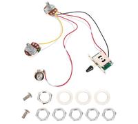 Zerodeko Conjunto de Potenciómetro para Guitarra Eléctrica y Componentes Electrónicos Placa Filamentosa Herramienta para Control de Circuito, Resistente Deformación