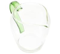 Zerodeko Copa de Salsa de Vidrio con Asa Recipiente para Salsas Jugos y Té Elegante y Resistente para Restaurantes y Hogar