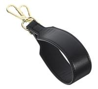 Zerodeko Correa de Cuero para Bolso de 41 CM Bandolera Negra Reemplazo Accesorio para Bolso Hebillas Correa de Hombro Ancha Suministros para Bolsas Uso Versátil Artesanal