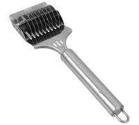 Zerodeko Cortador Manual de Masa de Acero Inoxidable para Pasta y Fideos, Resistente al Desgaste, Mango Ergonómico, Práctico para Cocina Doméstica y Elaboración Artesanal Color Aleatorio