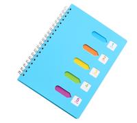 Zerodeko Cuaderno de Espiral Lateral Diario Funcional y Resistente Papel Grueso y Escritura Cómoda, Libreta de para y Actividades Escolares