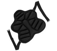 Zerodeko Cubierta de asiento de motocicleta eléctrica partes de motocicleta cojín de asiento de atv cojín de asiento de nido de abeja paño antideslizante Black